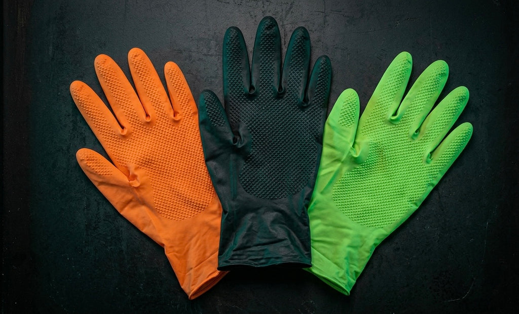 8 Mil Diamond Textured Nitrile Gloves — 1 Case (1,000 Gloves)