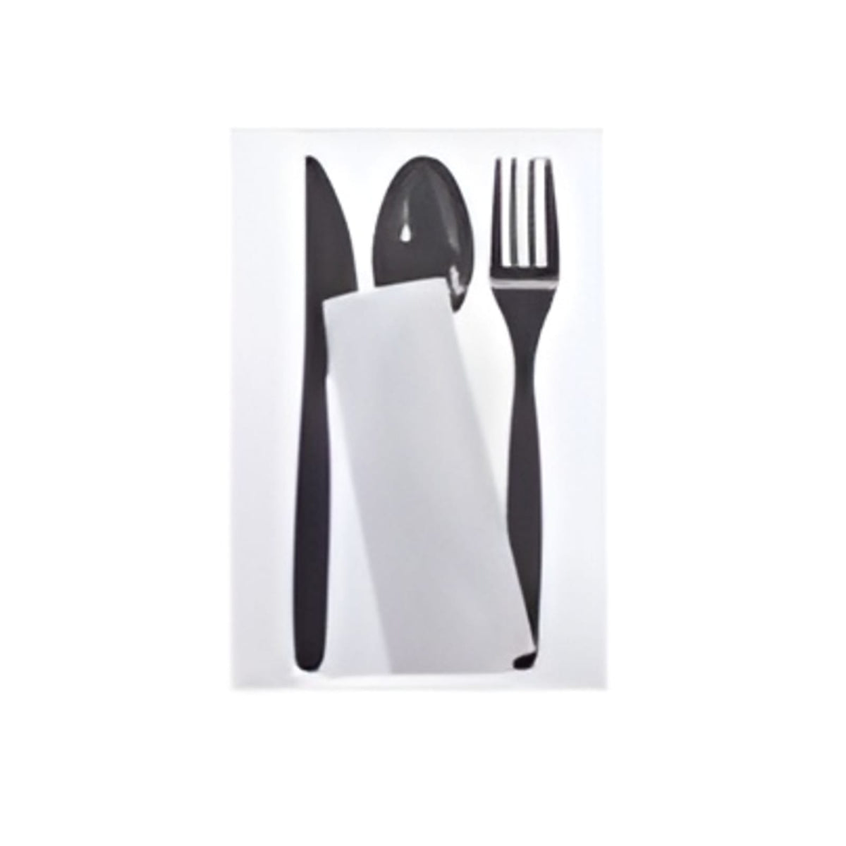 Black Cutlery Set 4-in-1