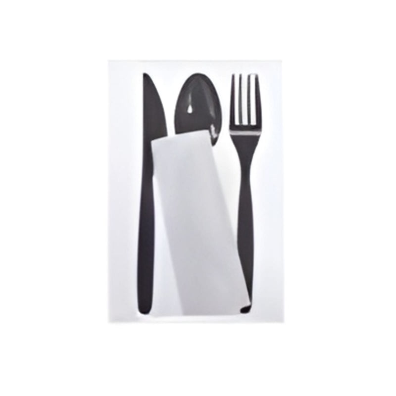 Black Cutlery Set 4-in-1
