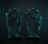 6 Mil Black Nitrile Exam Gloves — Powder-Free, FDA Compliant