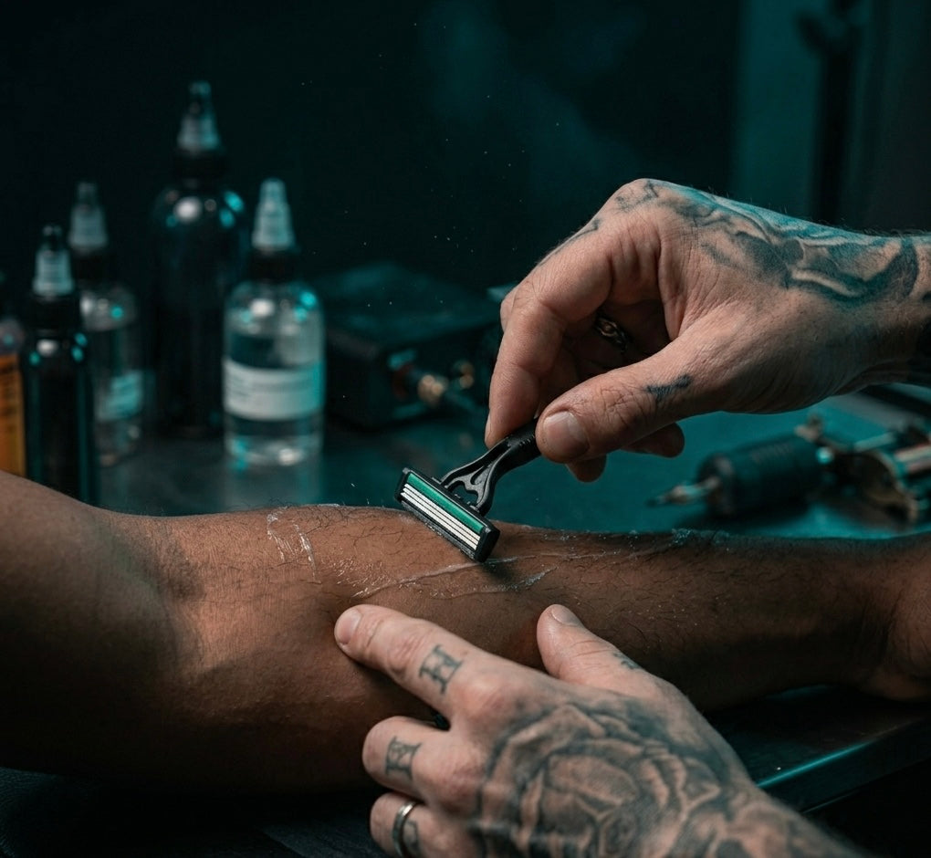 Disposable Black Razors — 1 Case (500 Razors)
