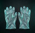 TPE Hybrid Gloves — Clear — 1 Case (2,000 Gloves)