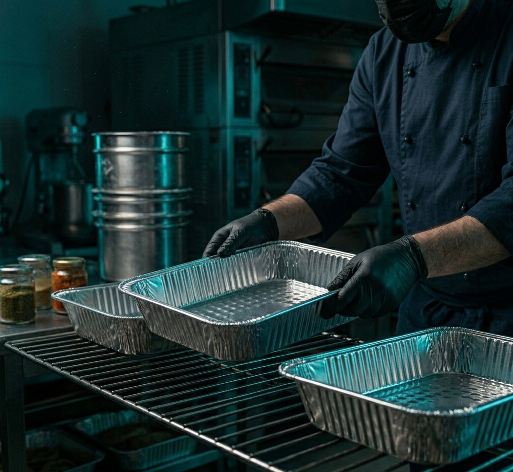Full Size Aluminum Pans — Food Service Grade