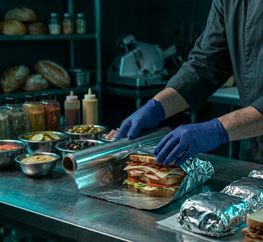 Aluminum Foil Rolls — Food Service Grade