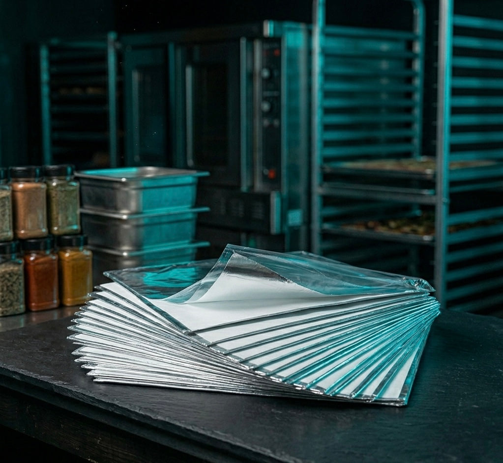 Insulated Foil Sandwich Wrap Sheets — Food Service Grade