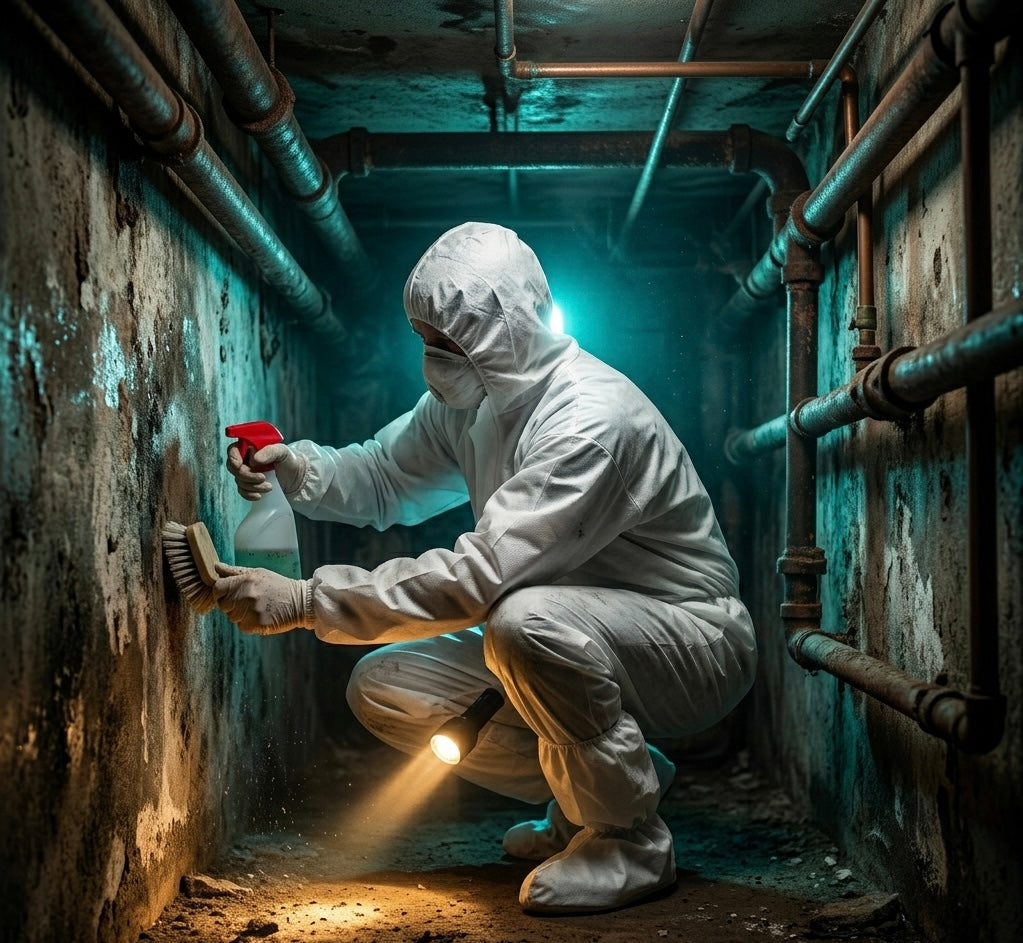 Microporous Disposable Coveralls — Attached Hood & Boots, Waterproof Protection | Case of 25 Suits