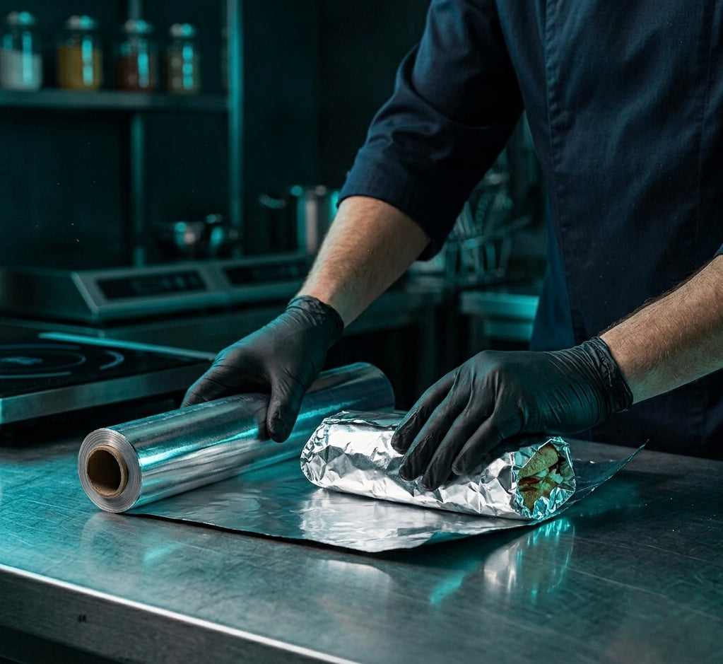Aluminum Foil Rolls — Food Service Grade