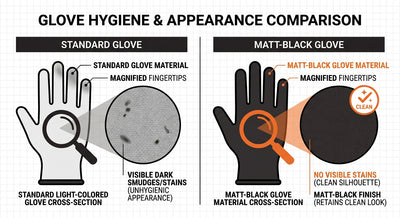 Matt-black finish explained