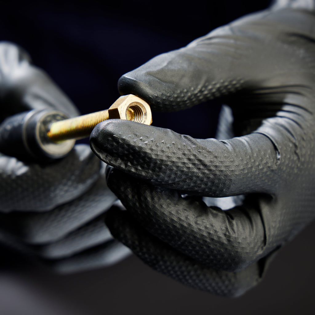 8 Mil Black Diamond-Grip Nitrile Gloves