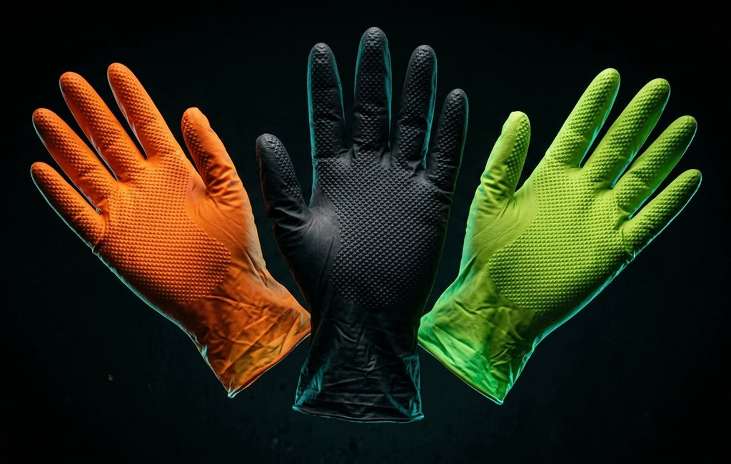 8 Mil Diamond Textured Nitrile Gloves — 1 Case (1,000 Gloves)