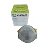 Carbon N95 respirator box of 20