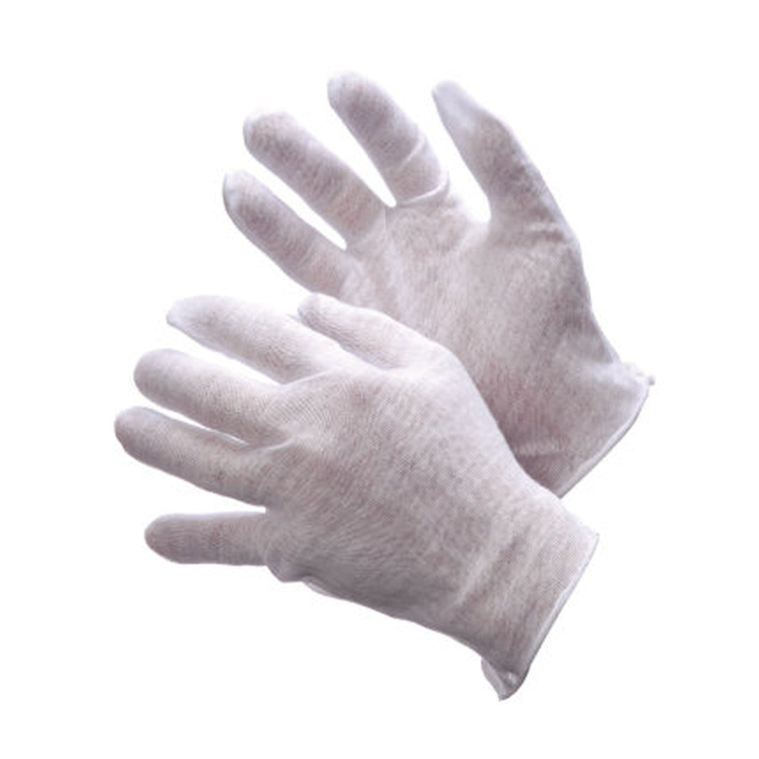 Light weight reversible cotton lisle inspection gloves