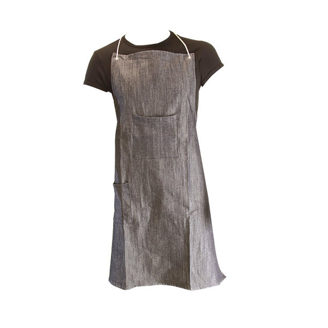 Denim work apron