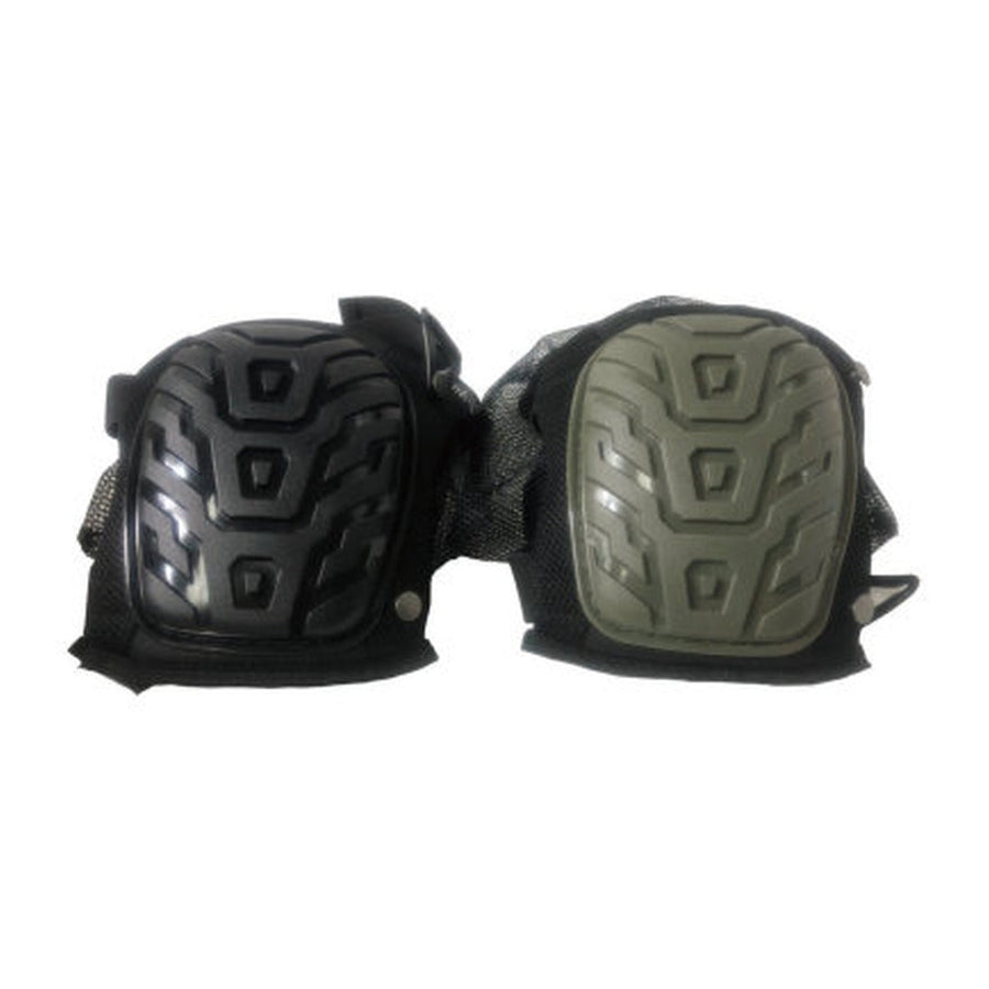 Gel knee pads with adjustable straps
