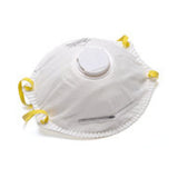 N95 respirator with exhale valve