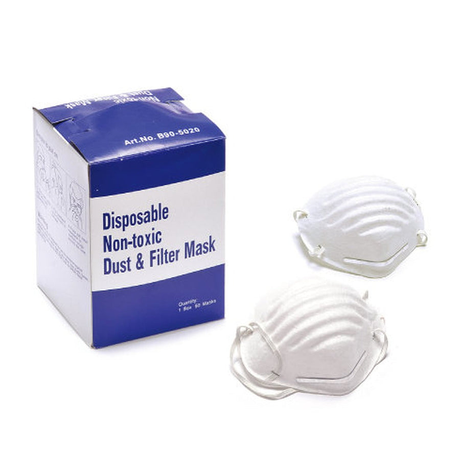 Disposable nuisance dust masks with box