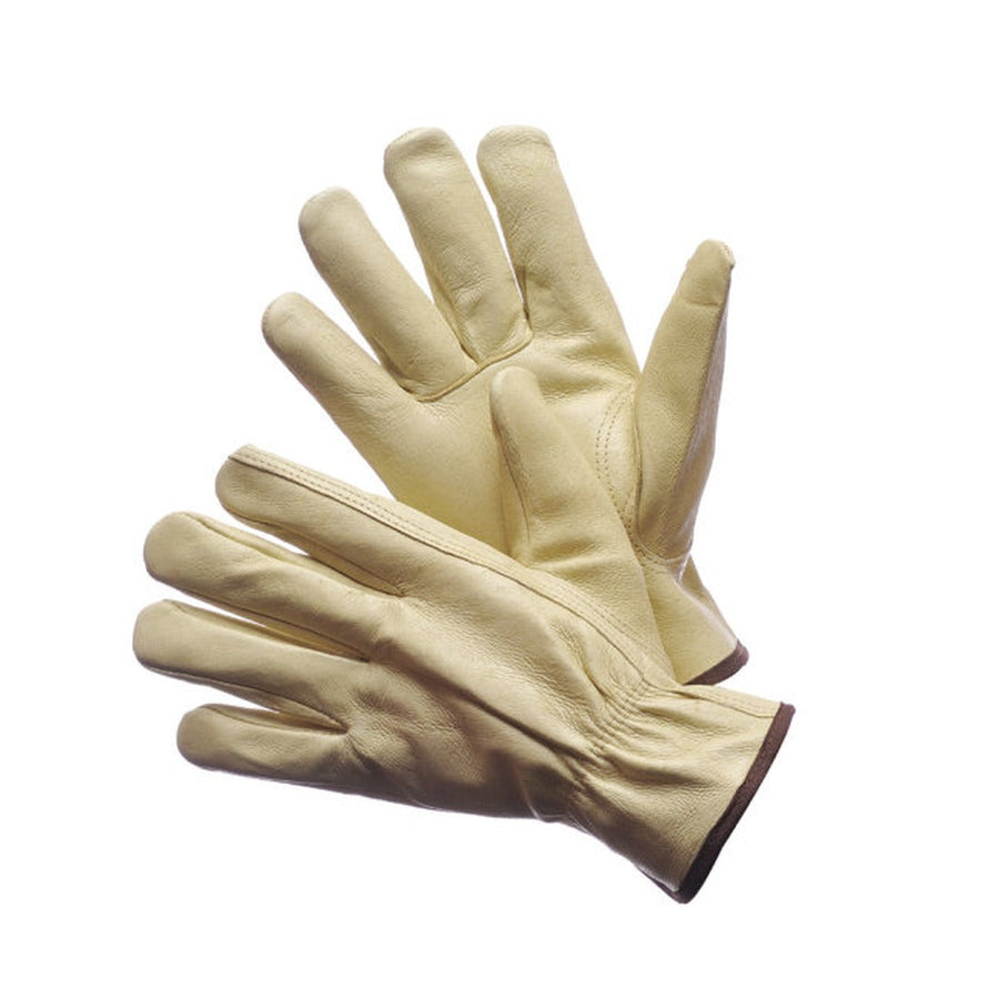 Pigskin leather driver gloves with keystone thumb, unlined