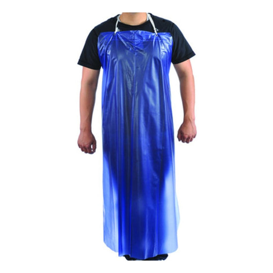 Blue PVC waterproof apron