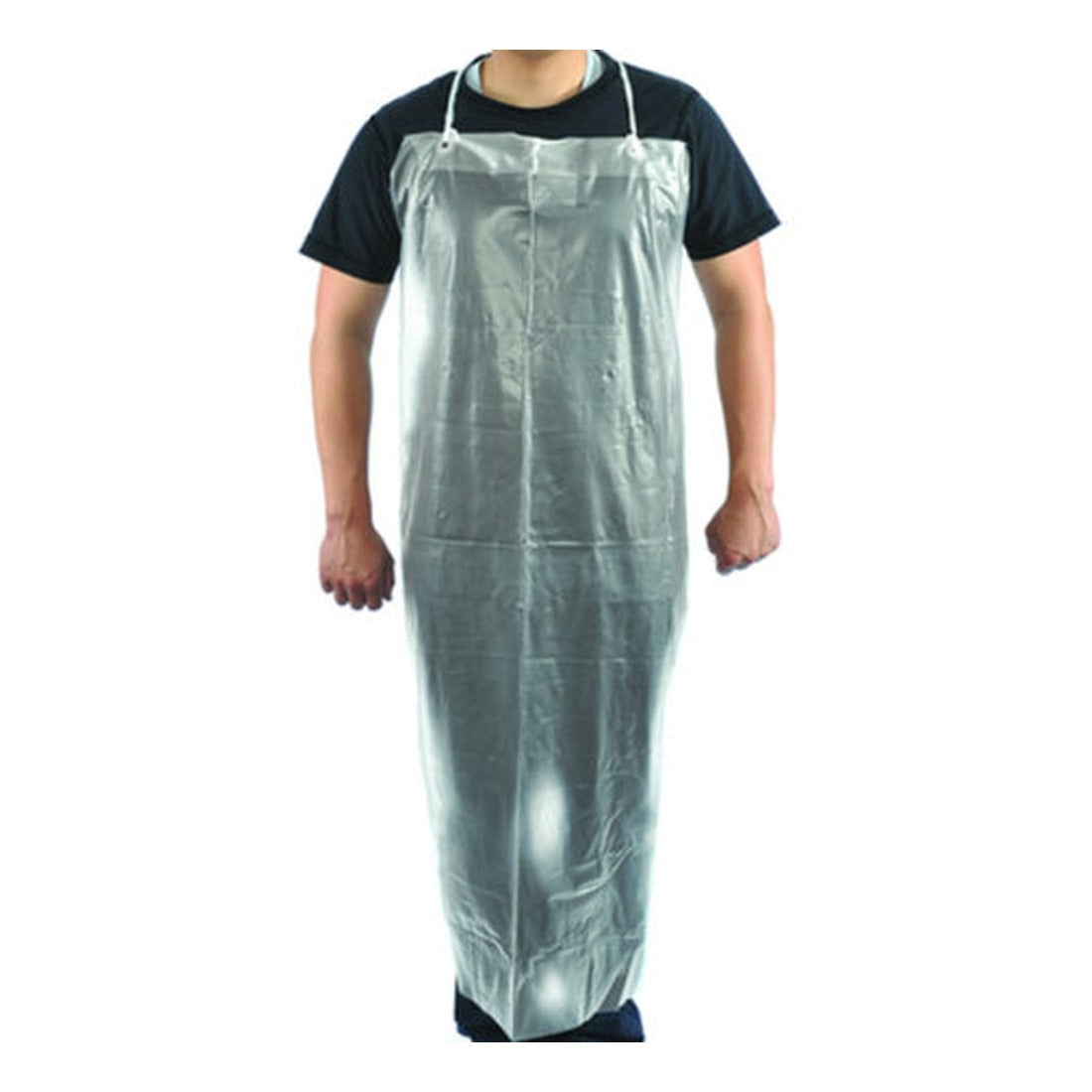 Clear heavy PVC apron