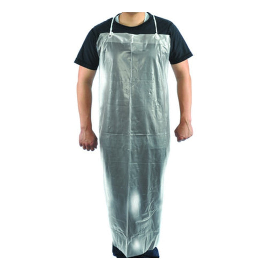 Clear heavy PVC apron